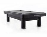 The Rasson Iron Man Pool Table. (Black Finish)
