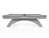 Side view of the Rasson Ox II pool table.