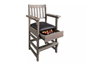 Silverton Spectator Chair with Open Drawer