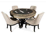 Vienna Poker Table with Chairs