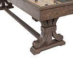 Carmel Shuffleboard Table Up Close
