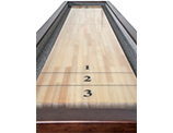 Play Surface of the Hamilton Shuffleboard