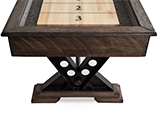Vienna Shuffleboard in Silvered Oak Finish