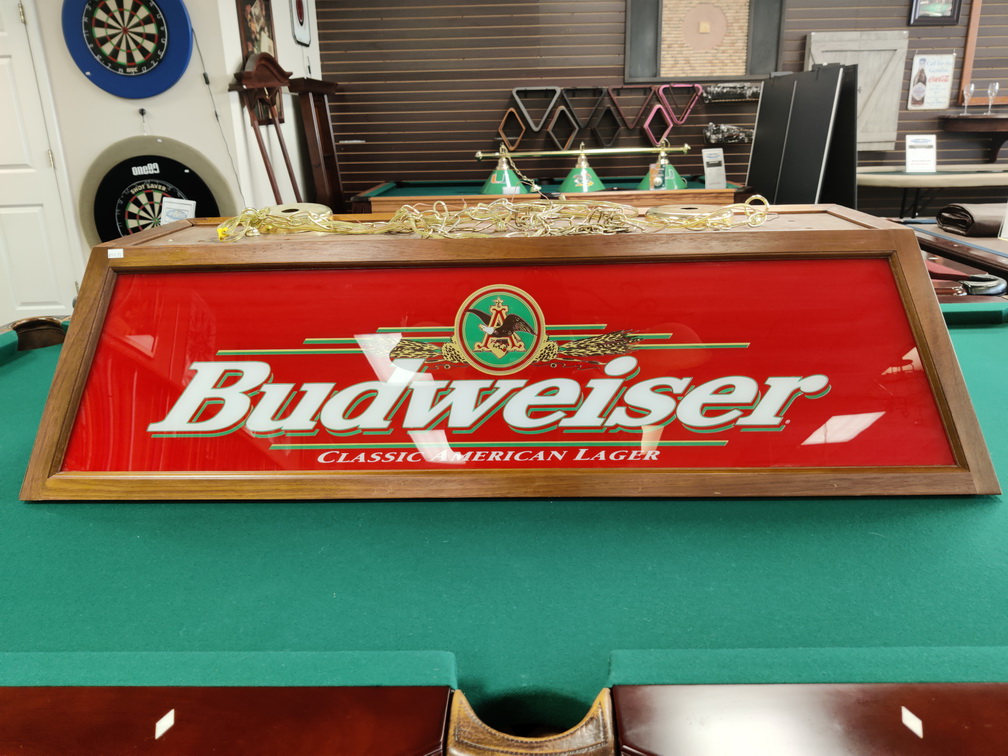 Budweiser Game Room Light