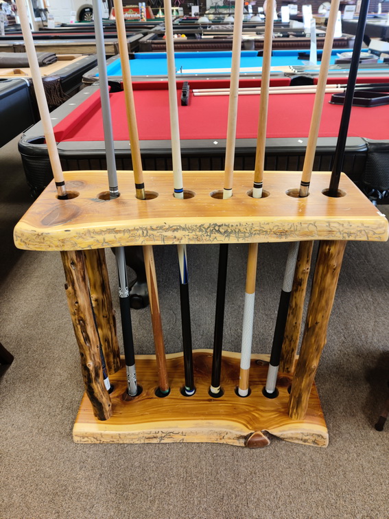 Fireside Lodge Floor Cue Rack