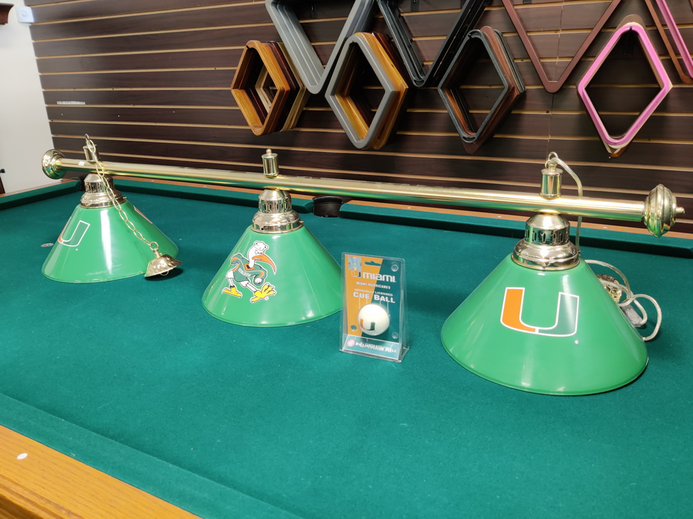 Miami Hurricanes Game Room Light