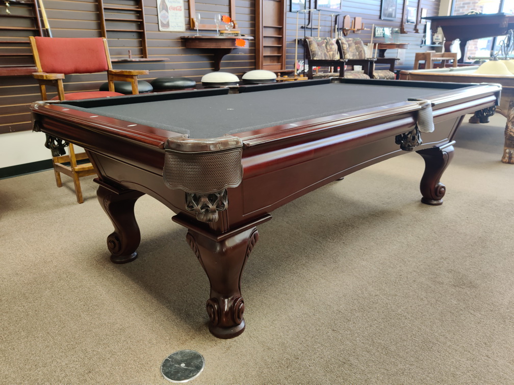 8ft Leisure Bay Traditional Mahogany Finish Pool Table
