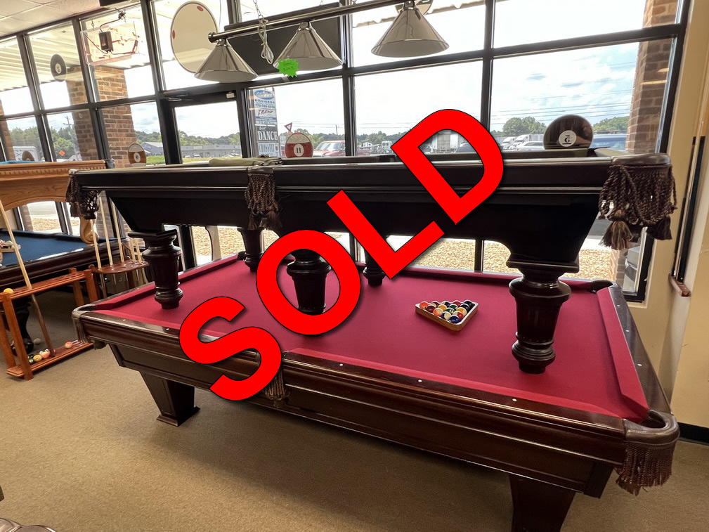 Gandy 6 Leg Pro 8 Pool Table